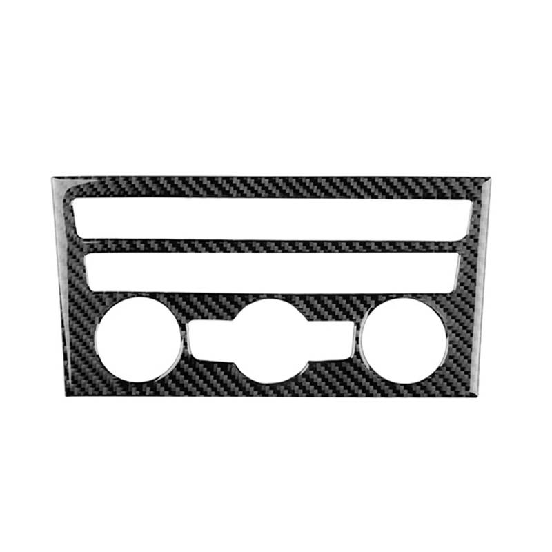 Auto Interieur Panel Echte Weiche Carbon-Faser-Aufkleber LHD RHD Auto-Zentralsteuerungs-Bildschirmverkleidung Für Seat Für Leon 2013 2014 2015 2016 2017 2018 2019 2020 Auto Interieur Abdeckung(AC Blac von Tjxtixle