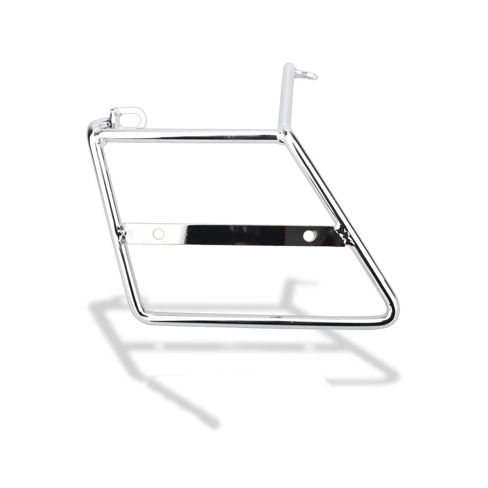 Gepäckträger Motorrad-Satteltasche Kofferraumtasche Halterung Linke Seite Halter Für DAX 125 ST 125 DAX125 ST125 2021 2022 2023 2024 Motorrad Hinten Gepäck(Chrome-Left Side) von Tjxtixle