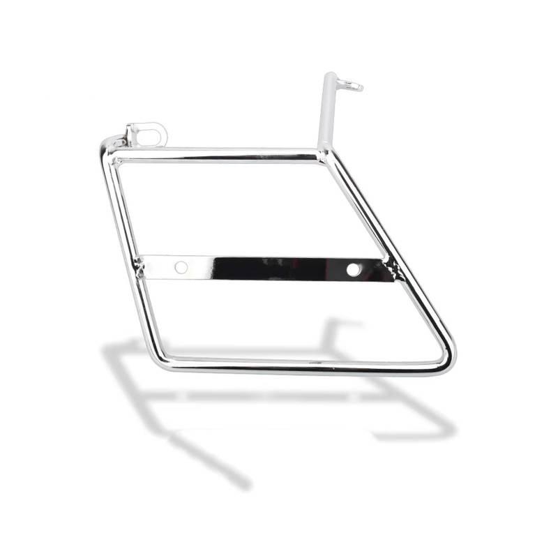 Gepäckträger Motorrad-Satteltasche Kofferraumtasche Halterung Linke Seite Halter Für DAX 125 ST 125 DAX125 ST125 2021 2022 2023 2024 Motorrad Hinten Gepäck(Chrome-Left Side) von Tjxtixle