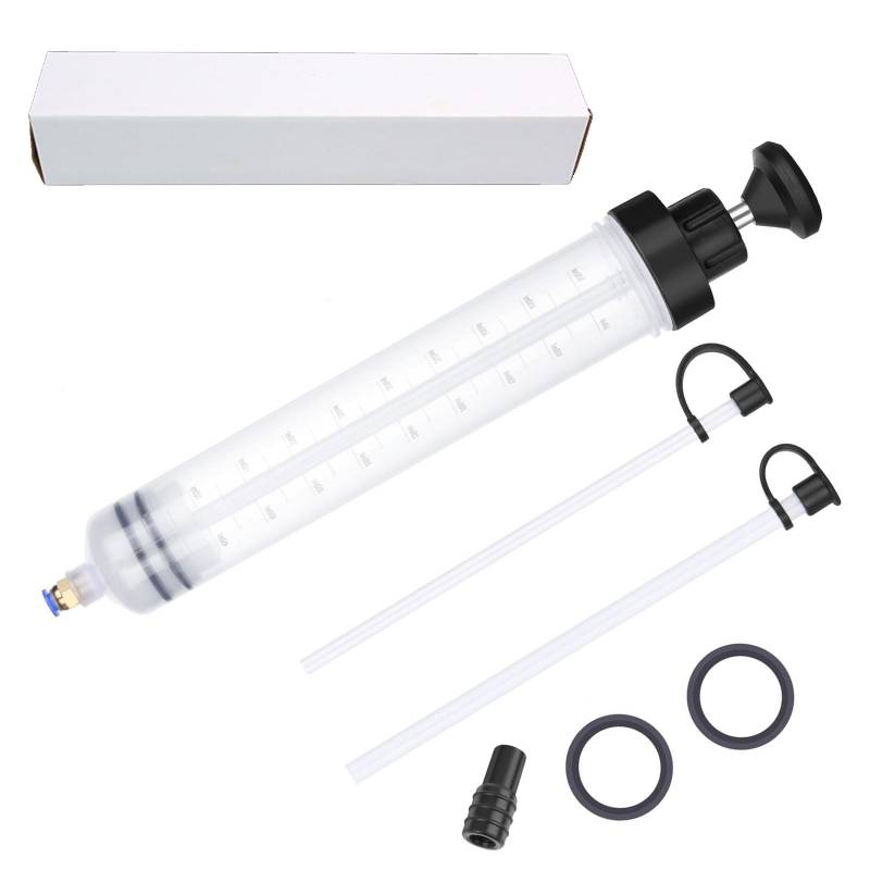 Tkxjry 500ml Ölansauger, Handpumpe, Absaugpumpe, Absaugpumpe, Lieferung Handpumpe, Bremsflüssigkeitsabsaugpumpe, Geeignet für Bremsflüssigkeit,Getriebeöle,Kühlmittel,Motor,Ölabsauger Umfüllpump von Tkxjry