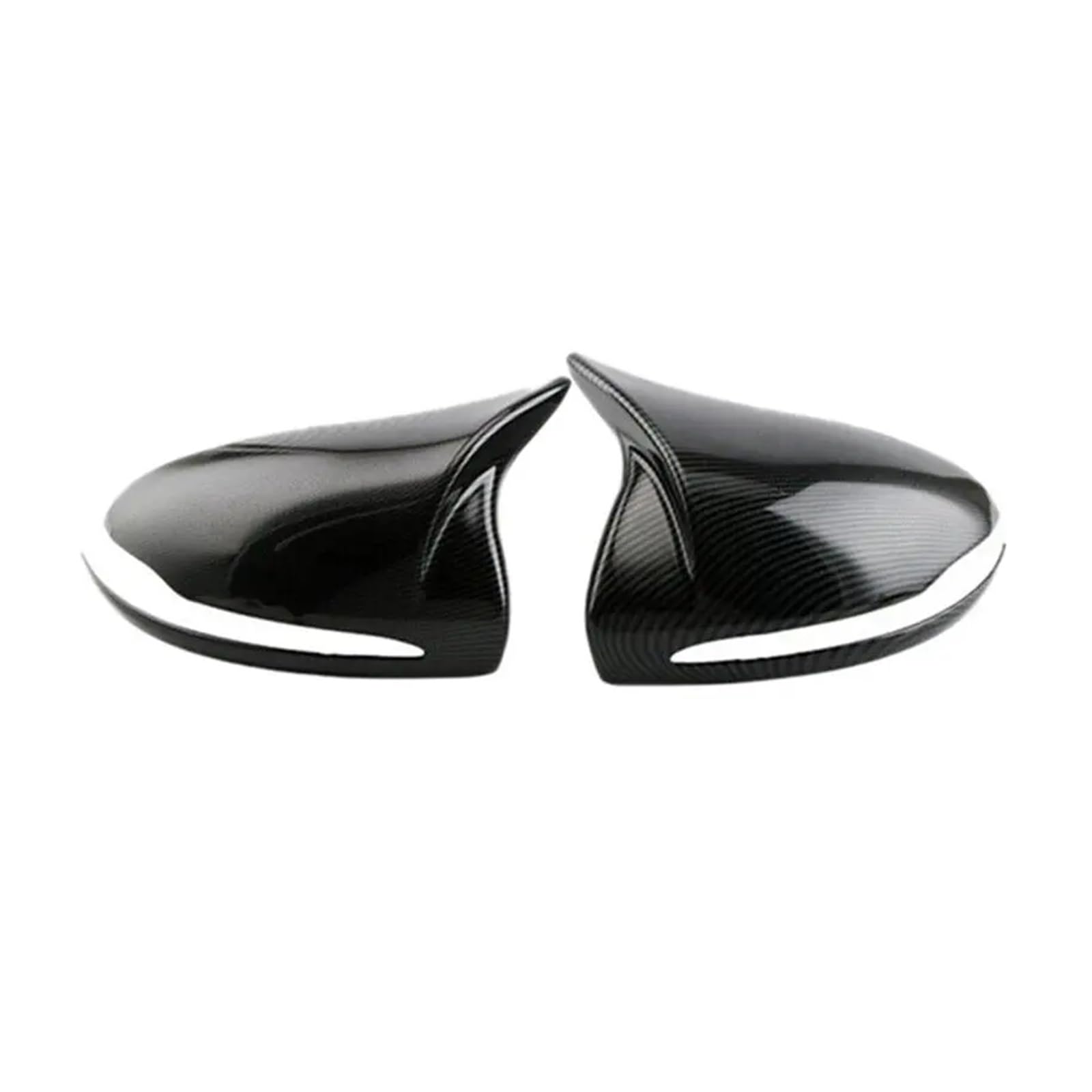 Auto Spiegelkappen Für Benz E Für GLC S C Klasse W205 W213 X253 W222 W238 LHD Rückspiegel Seitenspiegel Abdeckung Flügelkappe Spiegelkappe(Carbon) von Tkxvcejv