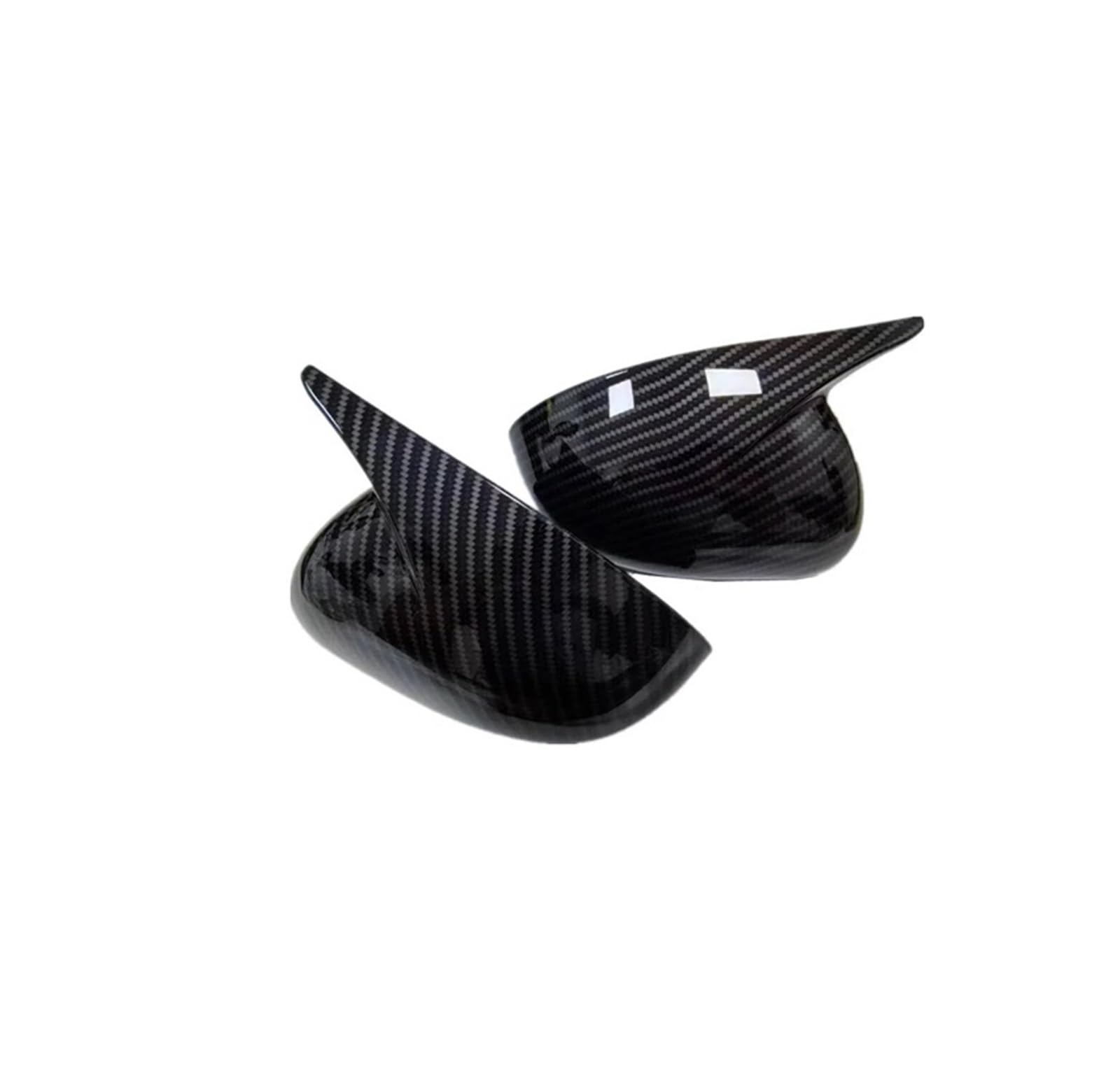 Auto Spiegelkappen Für Kia Für Rio 2011 2012 2013 2014 2015 2016 2017 Auto Aufkleber Rückspiegel Seitenspiegel Abdeckung Carbon Look Spiegelkappe(No Light Carbon) von Tkxvcejv