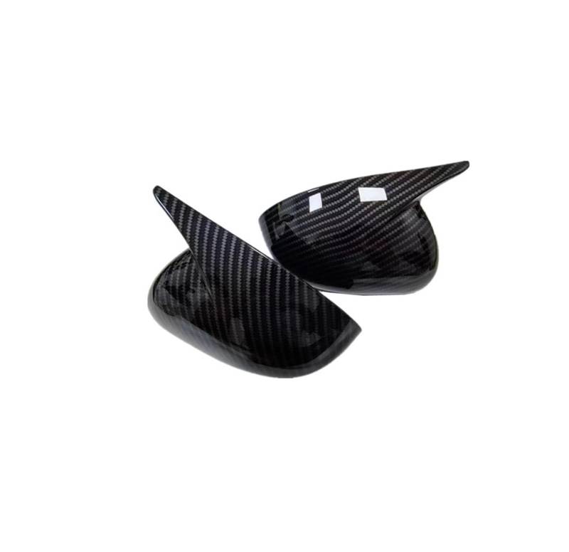 Auto Spiegelkappen Für Kia Für Rio 2011 2012 2013 2014 2015 2016 2017 Auto Aufkleber Rückspiegel Seitenspiegel Abdeckung Carbon Look Spiegelkappe(No Light Carbon) von Tkxvcejv