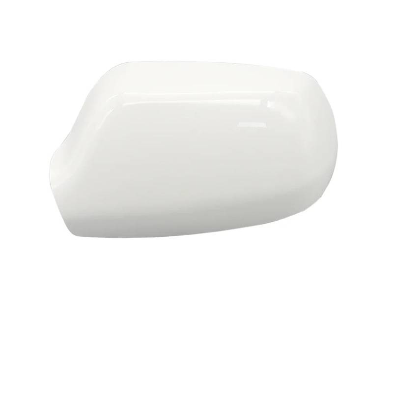 Auto Spiegelkappen Für Mazda 3 Für Axela BK 2003-2009 Auto Rückspiegel Abdeckung Shell Gehäuse Flügel Seite Spiegel Spiegelkappe(White LH) von Tkxvcejv