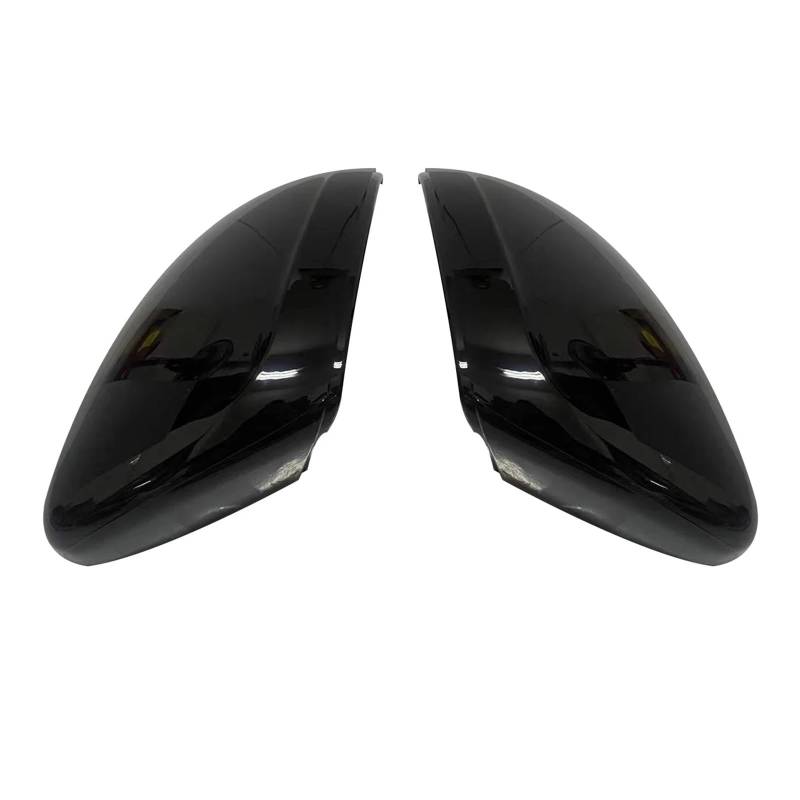 Auto Spiegelkappen Für Peugeot 208 2008 2012-2018 Seitentür-Rückspiegelabdeckung, Zierleisten Links + Rechts, Ersatzstil Spiegelkappe(Schwarz) von Tkxvcejv