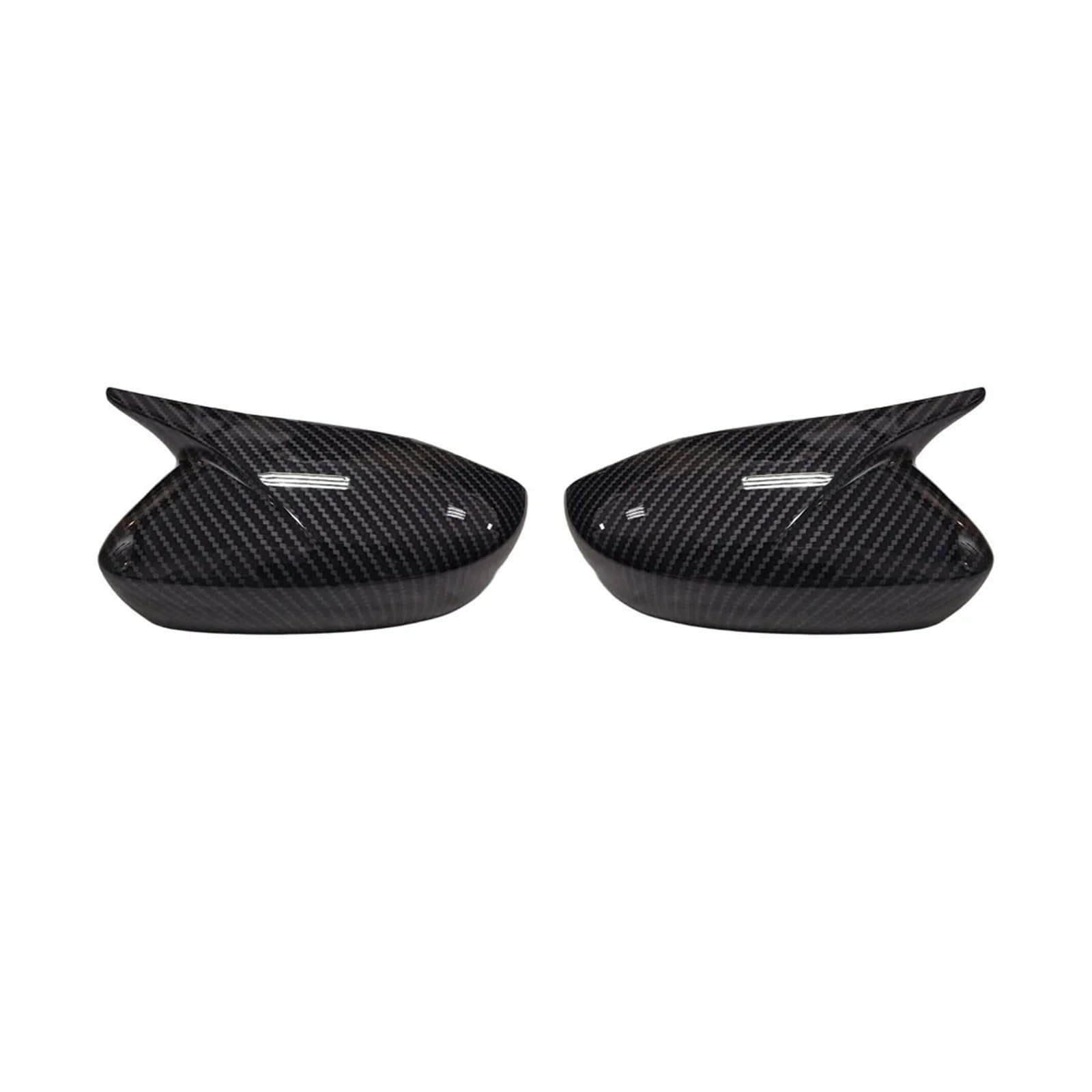 Auto Spiegelkappen Für Skoda Für Rapid 2012 2013 2014 2015 Auto Rückspiegel Seitenspiegel Abdeckung Flügelkappe Carbon Fiber Look Spiegelkappe(Carbon) von Tkxvcejv