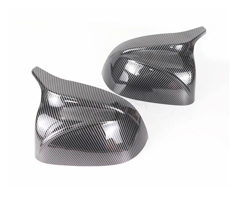 Auto Spiegelkappen Für X3 G01 X4 G02 X5 G05 X6 G06 X7 G07 Zubehör M3 Style Spiegelabdeckung Seitenrückspiegelkappen Spiegelkappe(Carbon Pattern) von Tkxvcejv