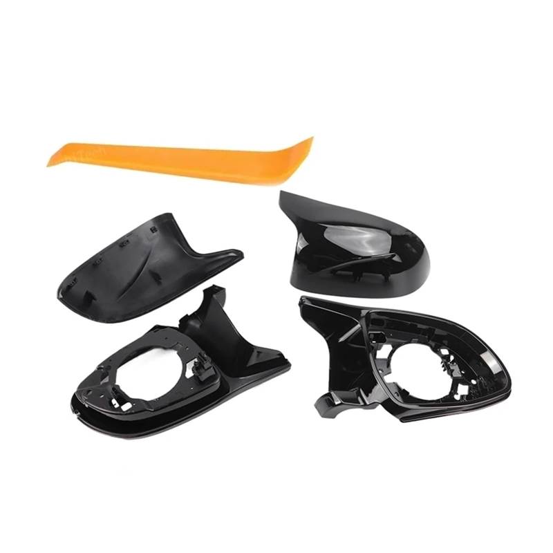 Auto Spiegelkappen Für X3 IX3 G01 G08 X4 G02 X5 G05 X6 G06 X7 G07 Rückansicht Seitenspiegel Abdeckkappen Shell Case Spiegelkappe(Bright Black) von Tkxvcejv