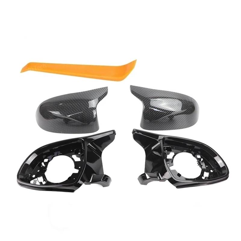 Auto Spiegelkappen Für X3 IX3 G01 G08 X4 G02 X5 G05 X6 G06 X7 G07 Rückansicht Seitenspiegel Abdeckkappen Shell Case Spiegelkappe(Carbon Fiber Look) von Tkxvcejv