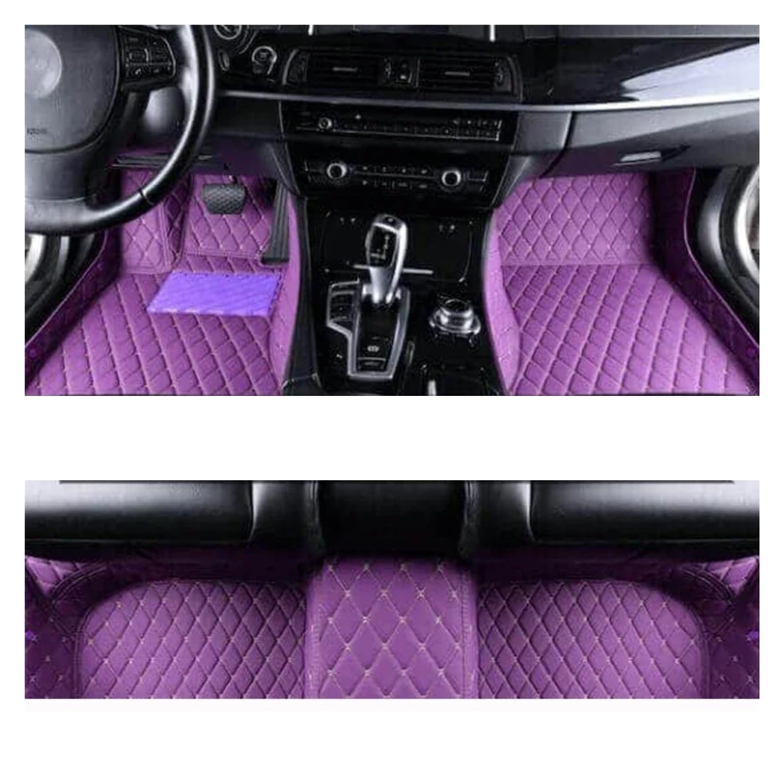Fussmatten Auto Für 3er E91 Touring Wagon Kombi 2005~2011 RHD 5 Sitze Auto-Fußmatten wasserdichte Unterlage Autoteppiche(3pc Floor mat21) von Tkxvcejv