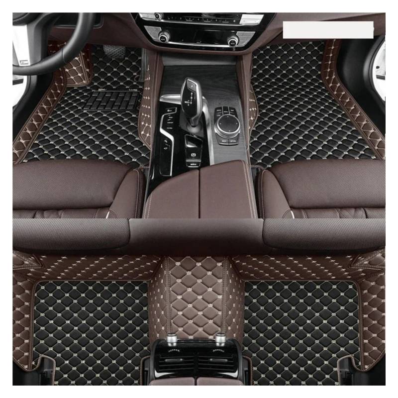 Fussmatten Auto Für 3er E91 Touring Wagon Kombi 2005~2011 RHD 5 Sitze Auto-Fußmatten wasserdichte Unterlage Autoteppiche(3pc Floor mat23) von Tkxvcejv