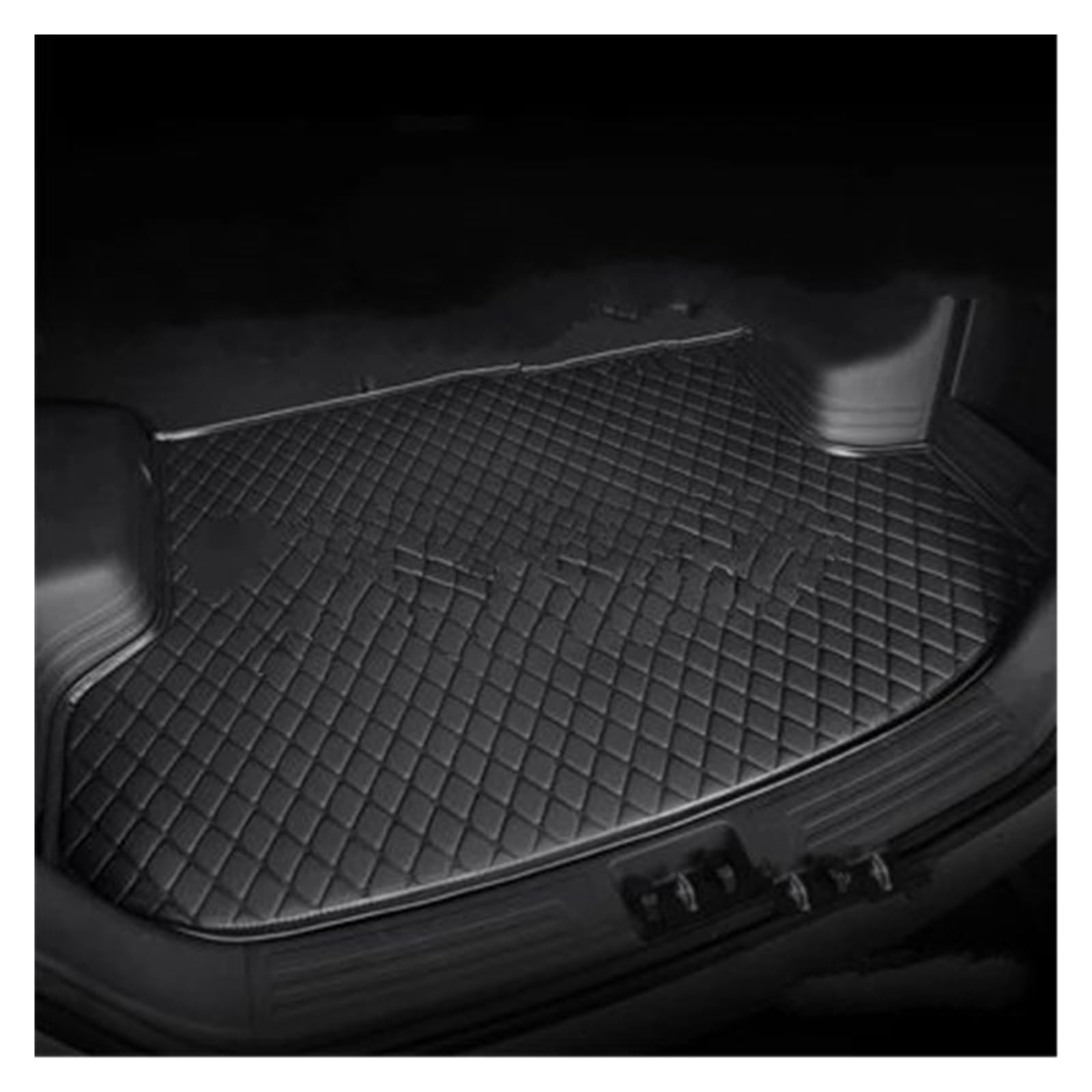Fussmatten Auto Für Benz W201 W202 W203 W204 W205 Für AMG C43 C63 C160 C180 C200 C220 C300 C350 Auto-Styling-Bodenteppiche Auto-Bodenmatte Autoteppiche(Car Trunk mat b) von Tkxvcejv