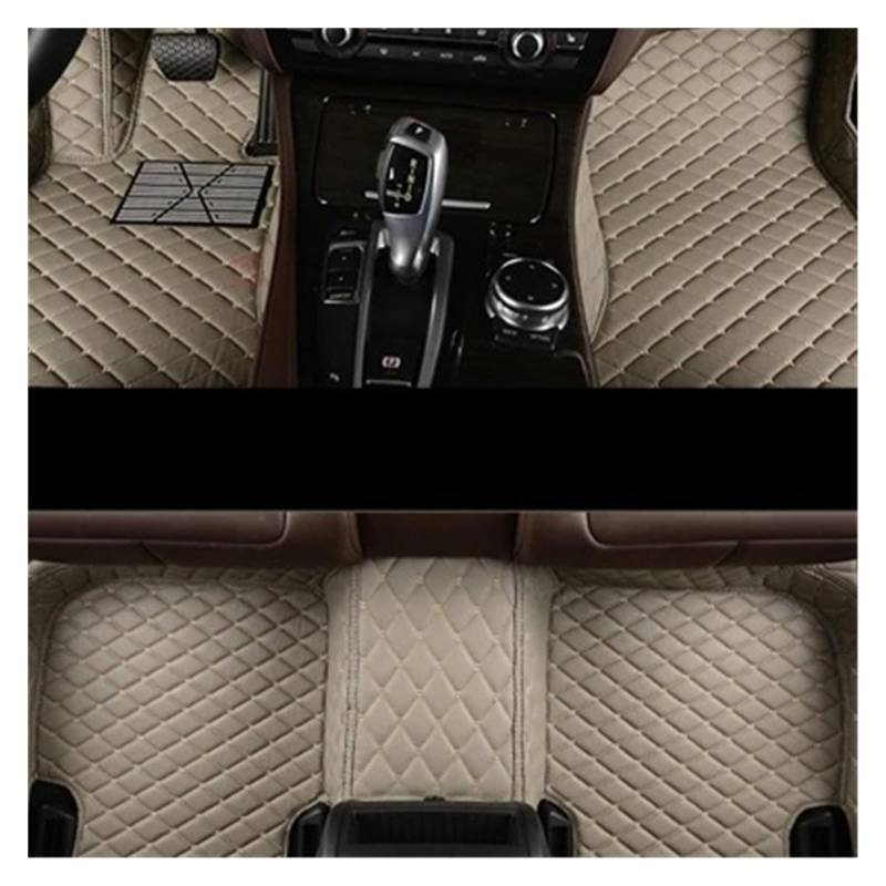 Fussmatten Auto Für Benz W201 W202 W203 W204 W205 Für AMG C43 C63 C160 C180 C200 C220 C300 C350 Auto-Styling-Bodenteppiche Auto-Bodenmatte Autoteppiche(Gray Colors) von Tkxvcejv