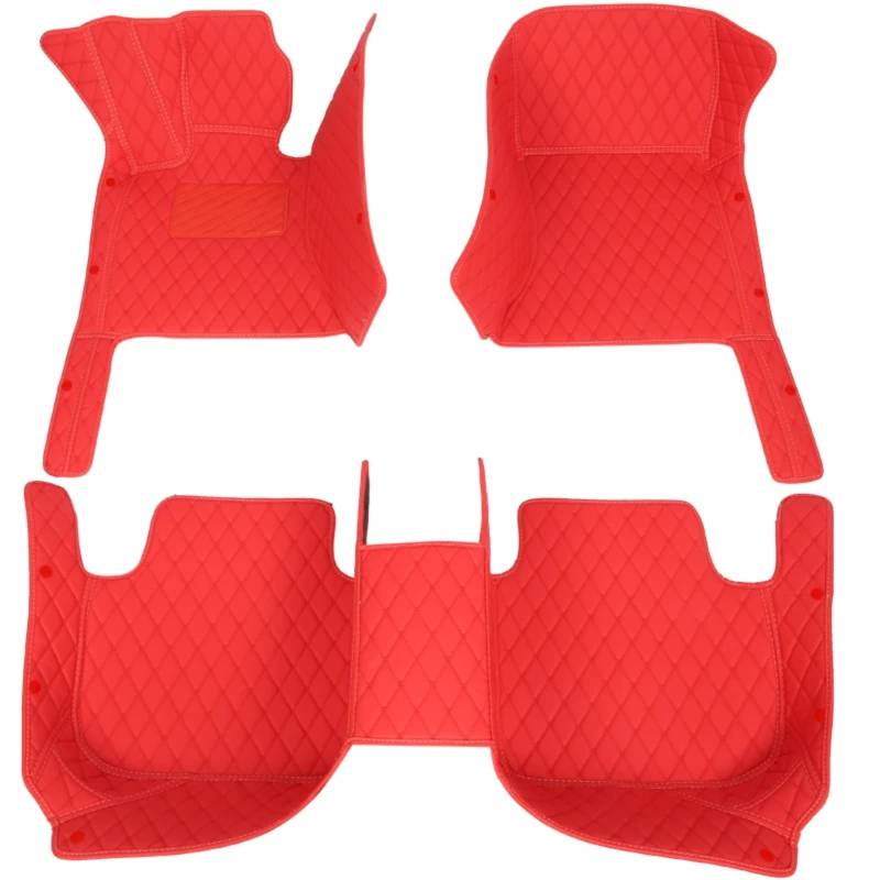 Fussmatten Auto Für Hyundai Für Tucson 2006 2007 2008 2009 2010 2011 2012 2013 2014 Fußpolster Innenraum Autozubehör Auto Bodenmatte Autoteppiche(Red) von Tkxvcejv