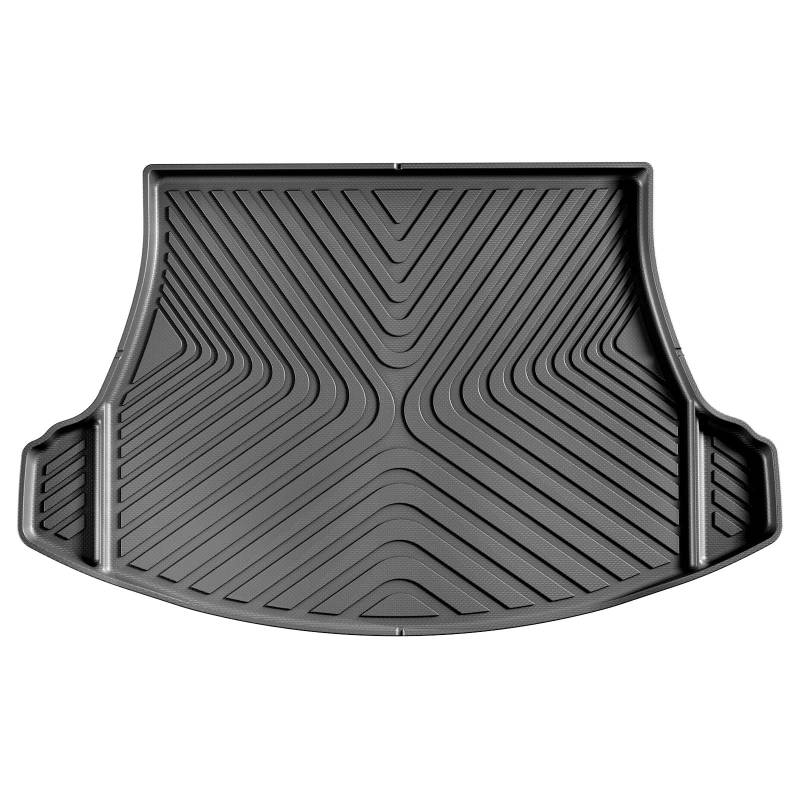 Fussmatten Auto Für Lexus RZ 3D Auto Fußmatten Cargo Liner Trunk Pad Allwetter Wasserdicht Schwarz Autoteppiche(Trunk 1P) von Tkxvcejv