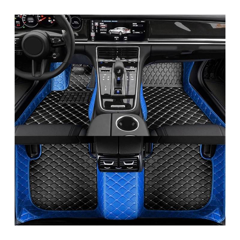 Fussmatten Auto Für MG ZS ZX Für ZST Für Astor ZS11 Für Crossover 2018~2022 Fußmatten Druckknopf-Handbremse Nicht-Hybrid-Automatten Autoteppiche(1set floormat B,Rechtslenker) von Tkxvcejv