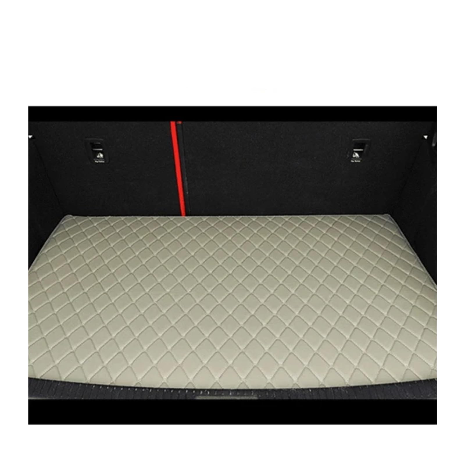 Fussmatten Auto Für MG4 Für EV Für MG EH32 2022 2023 2024 Auto-Fußmatten Teppich Anti-Schmutz-Pad Ledermatte Automatten Autoinnenraum Autoteppiche(1pc Trunk mat D,Linkslenker) von Tkxvcejv