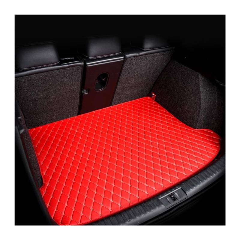 Fussmatten Auto Für Megan 3 2008~2014 Auto-Innenausstattung Lederteppiche Teppiche Fußpolster Auto-Fußmatten Autoteppiche(1pc Trunk mat A,Linkslenker) von Tkxvcejv