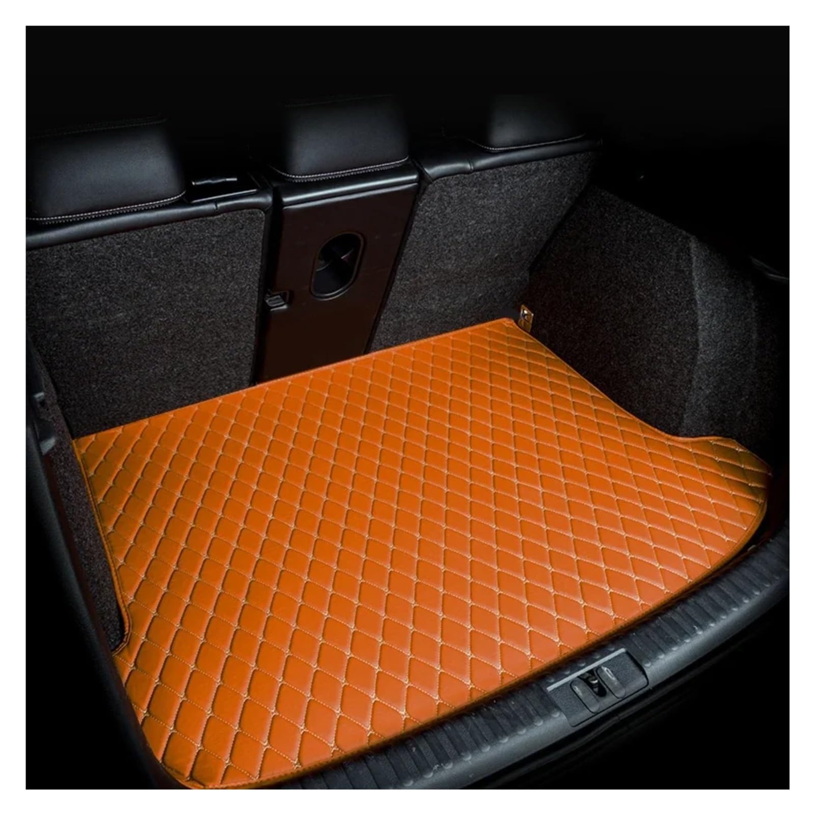 Fussmatten Auto Für Nissan Für Qashqai J10 2007 2008 2009 2010 2011 2012 2014 Teppiche Fußpolster Maßgefertigte Auto-Fußmatten Aus Leder Autoteppiche(1pc Trunk mat18) von Tkxvcejv