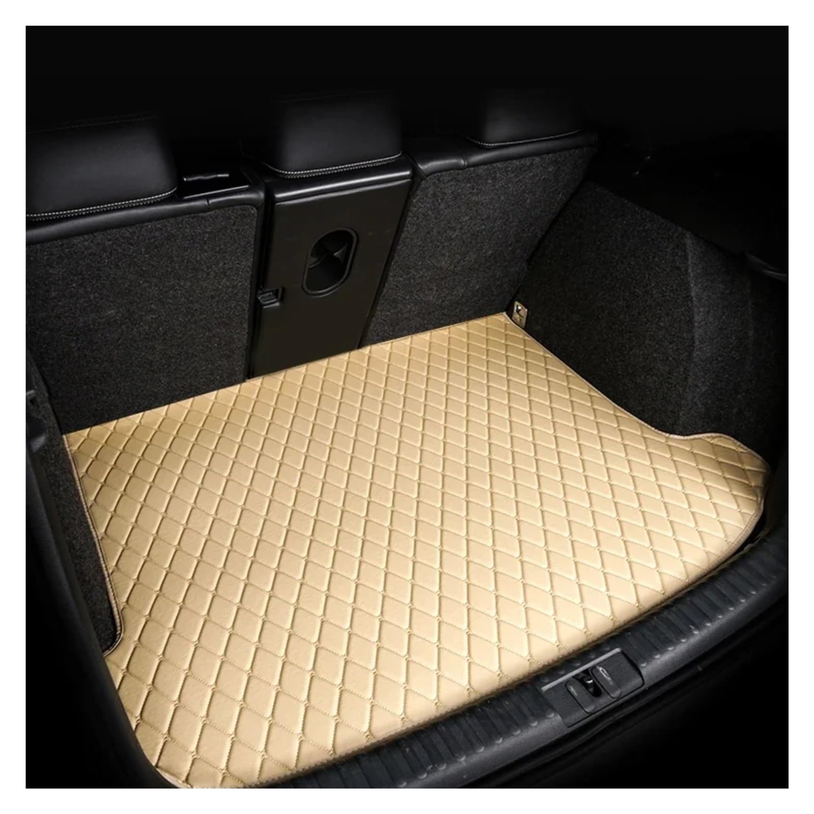 Fussmatten Auto Für Nissan Für Qashqai J10 2007 2008 2009 2010 2011 2012 2014 Teppiche Fußpolster Maßgefertigte Auto-Fußmatten Aus Leder Autoteppiche(1pc Trunk mat8) von Tkxvcejv