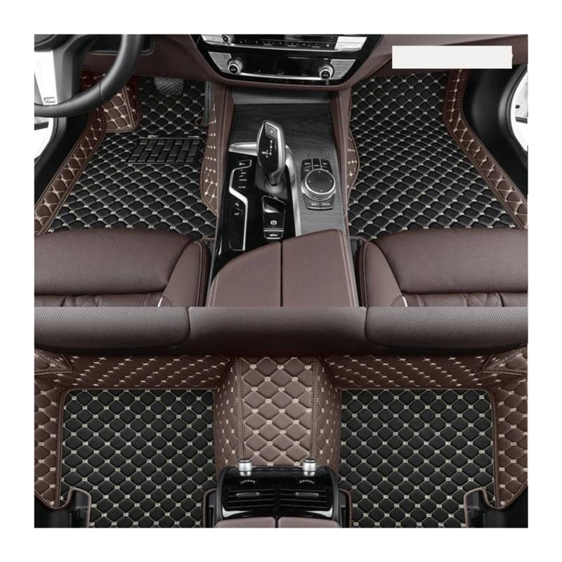 Fussmatten Auto Für Panamera 970 Für Chassis G1 4seat 2009~2013 Anti-Schmutz-Auto-Fußmatten Rechtslenker-Auto-Fußmatten Autoteppiche(1set floormat A,Linkslenker) von Tkxvcejv