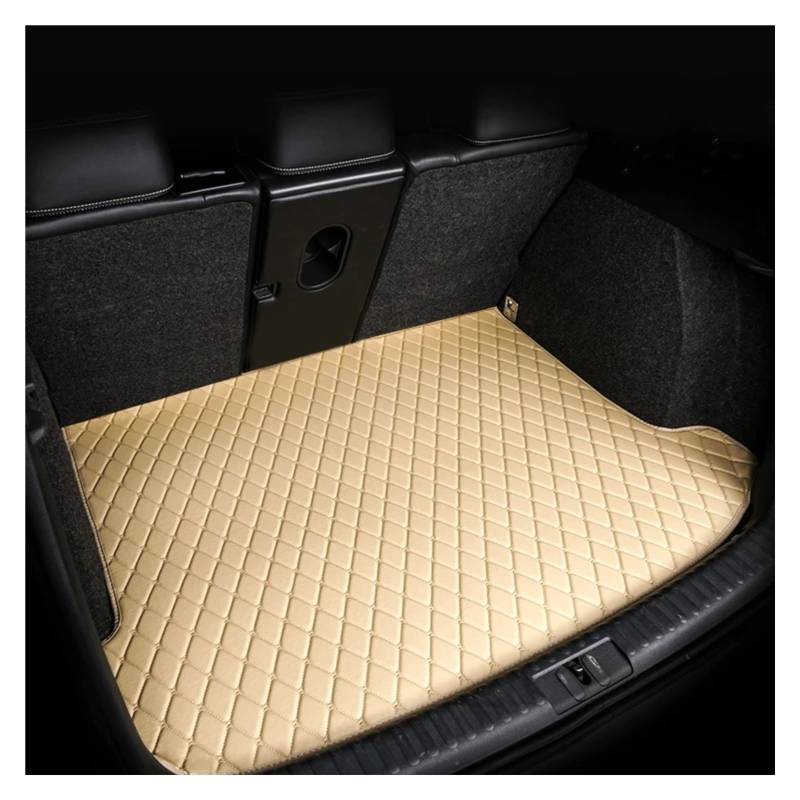Fussmatten Auto Für Peugeot 208 A9 2012~2018 LHD Teppiche Ledermatte Haltbare Teppiche Anti Dirty Pad Set Auto Fußmatten Autoteppiche(Sigle Trunk mat) von Tkxvcejv