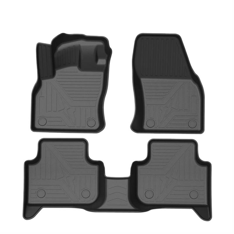 Fussmatten Auto Für Q3 8U Q3 F3 2013-2024 Auto-Fußmatten Fußmatte Geruchsneutrale Unterlage wasserdichte Tablettmatte Innenzubehör Autoteppiche(F3 19-24) von Tkxvcejv