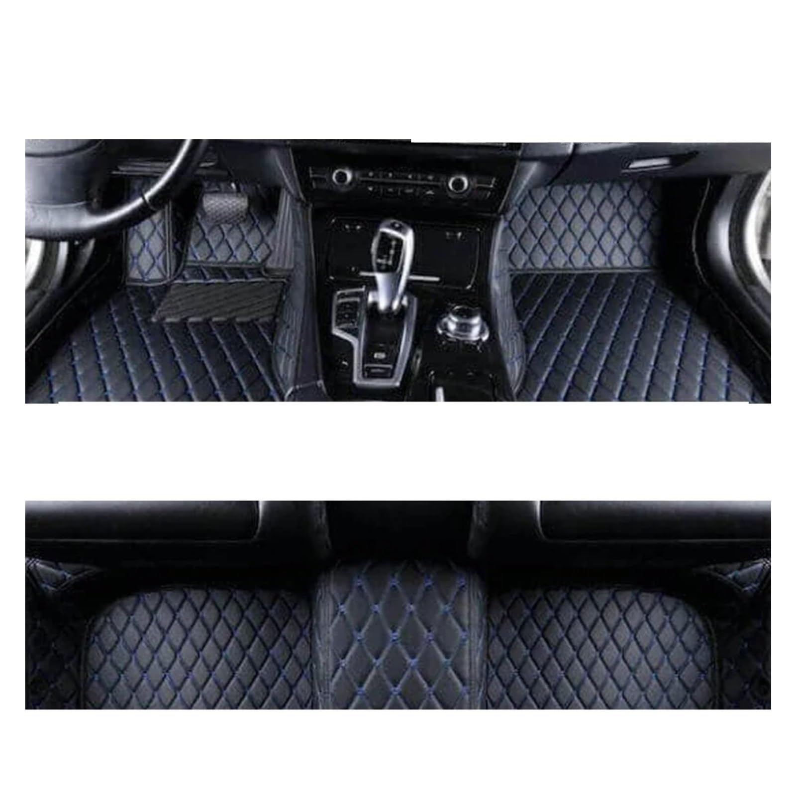 Fussmatten Auto Für Toyota Für Auris E180 2012 2013 2014 2015 2016 2017 2018 Teppiche Fußpolster Maßgeschneiderte Auto-Fußmatten Autoteppiche(LHD Black BL) von Tkxvcejv