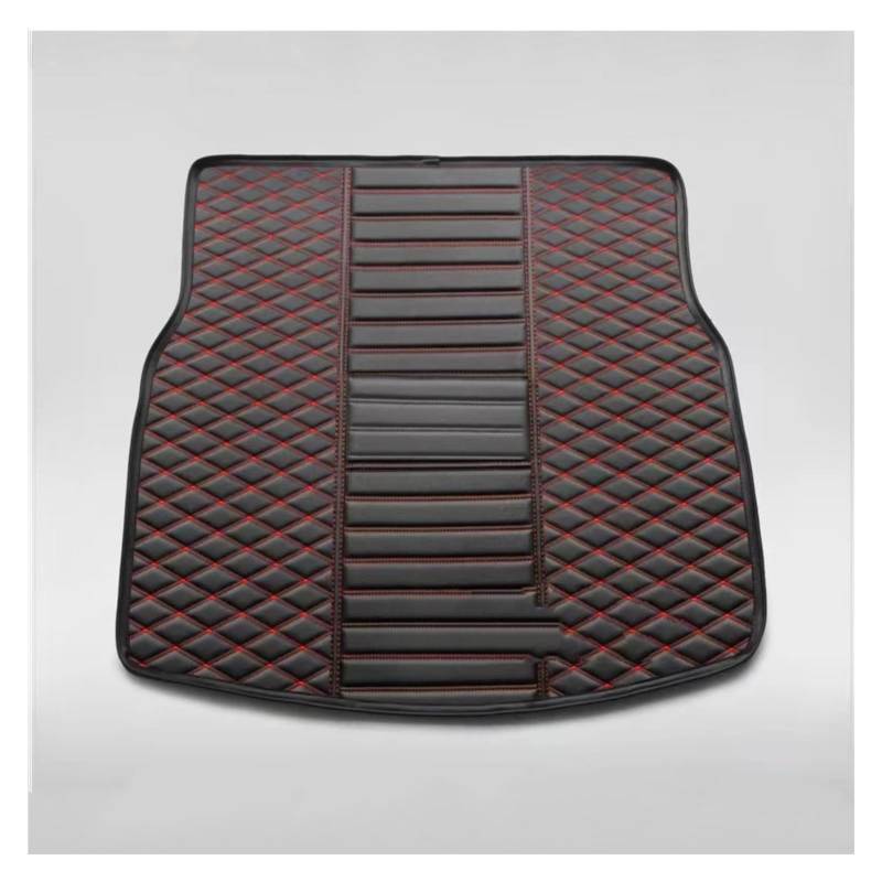 Fussmatten Auto Für VW Für Golf 6 Mk6 5K 2009~2013 Anti-Schmutz-Pad Boden Teppich Teppiche Matte Autozubehör Auto Bodenmatte Autoteppiche(1pc Trunk mat U,Linkslenker) von Tkxvcejv
