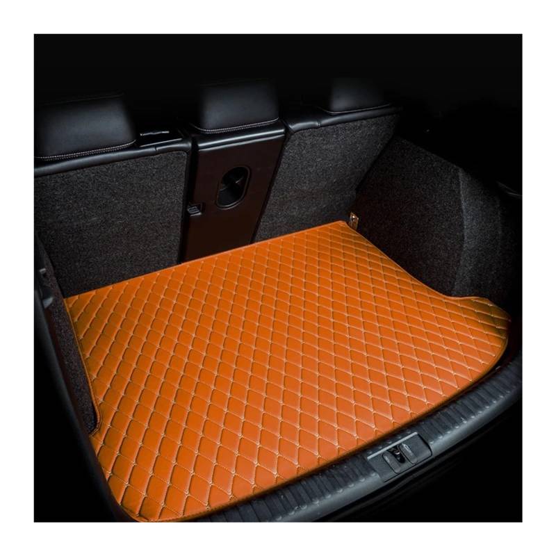 Fussmatten Auto Für VW Für T -ROC 2020~2022 Innenausstattung Lederteppiche Teppiche Fußpolster Auto-Fußmatten Autoteppiche(1pc Trunk mat 1,Linkslenker) von Tkxvcejv