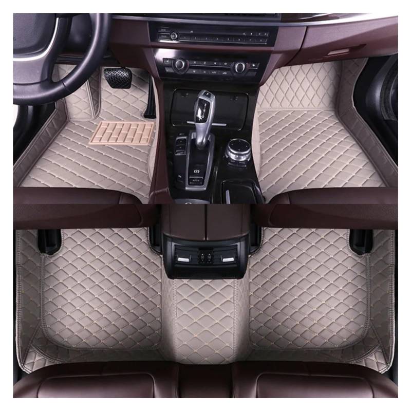 Fussmatten Auto Für Volvo Alle Modelle C30 C70 S40 S60 S80 S90 V40 V50 V60 V90 XC40 XC60 XC70 XC90 Innenausstattung Custom Auto-Fußmatten Autoteppiche(Grey) von Tkxvcejv
