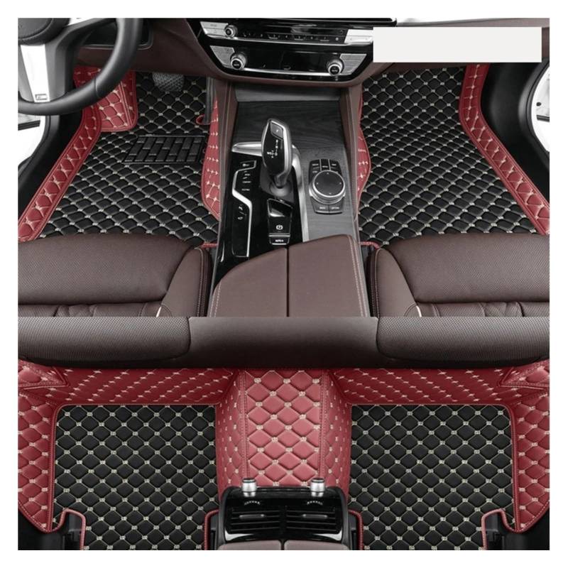 Fussmatten Auto Für X3 E83 2003-2010 F25 2011-2017 G01 2018-2023 Innenausstattung Leder Benutzerdefinierte 3D-Auto-Fußmatten Autoteppiche(1set floormat I,E83 2003-2010) von Tkxvcejv