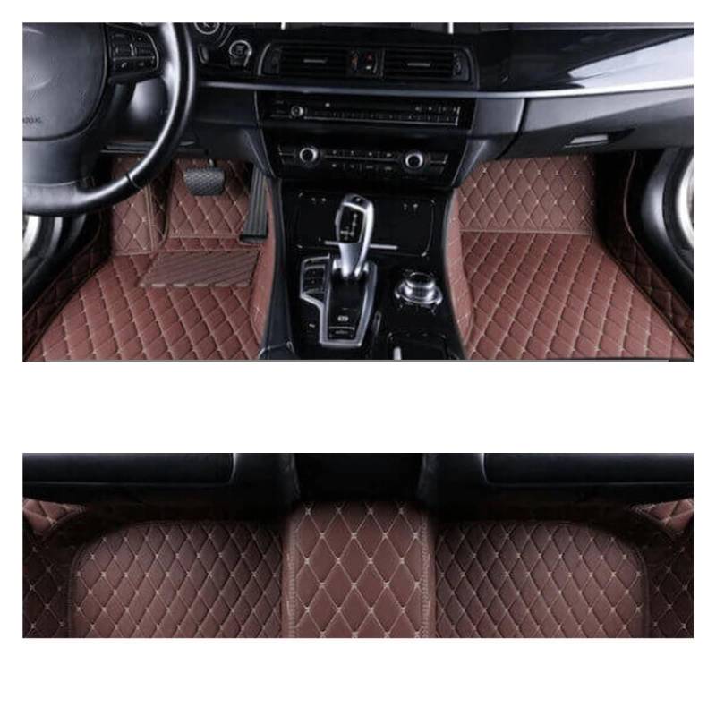 Fussmatten Auto Für X3 E83 2003-2010 F25 2011-2017 G01 2018-2023 Innenausstattung Leder Benutzerdefinierte 3D-Auto-Fußmatten Autoteppiche(Coffee 1set T,E83 2003-2010) von Tkxvcejv