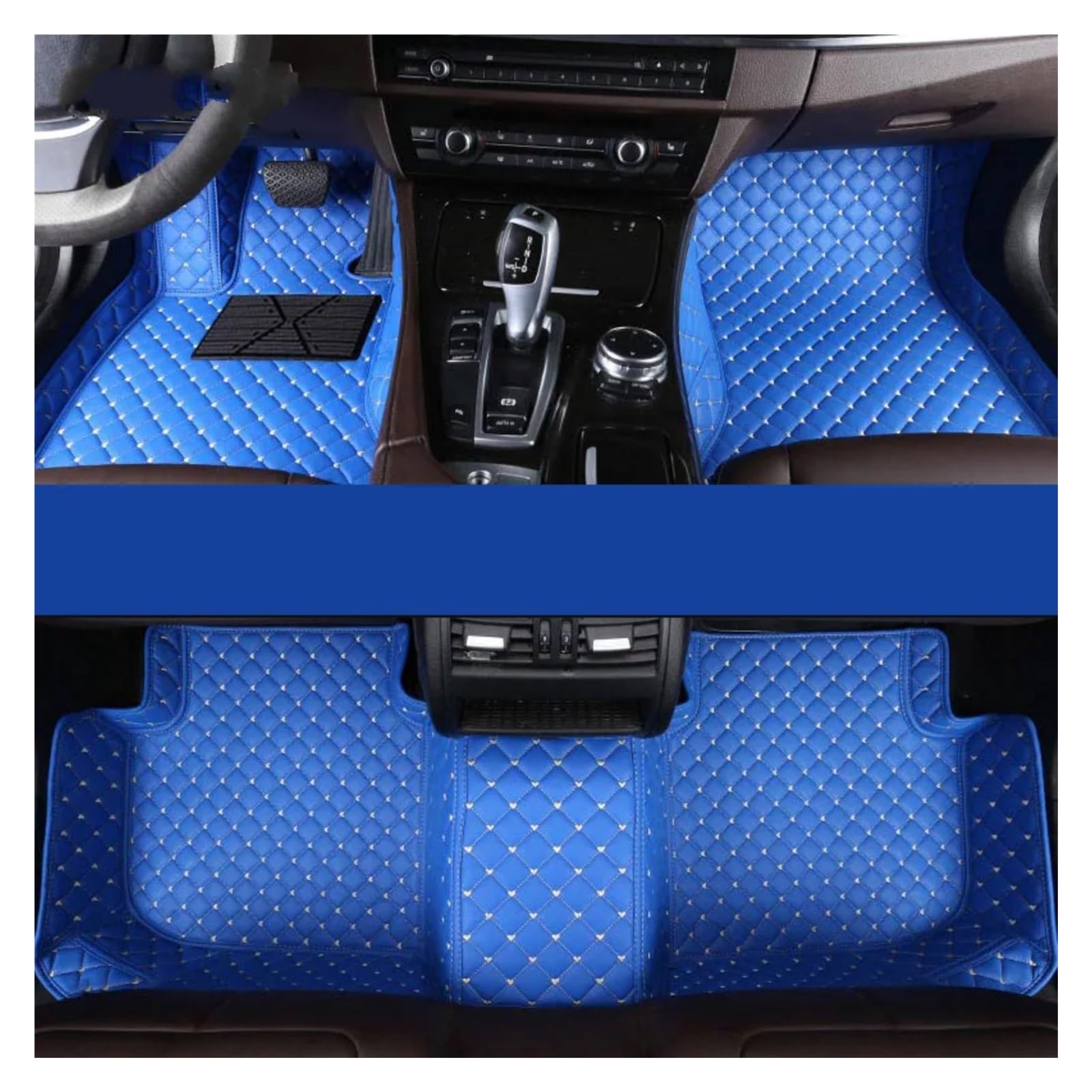 Fussmatten Auto Für X3 E83 F25 G01 F97 Auto Teppiche Fuß Coche Zubehör Custom Car Fußmatten Autoteppiche(Bl,2003-2010 E83) von Tkxvcejv