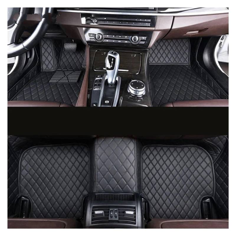 Fussmatten Auto Für X3 E83 F25 G01 F97 Auto Teppiche Fuß Coche Zubehör Custom Car Fußmatten Autoteppiche(Schwarz,2003-2010 E83) von Tkxvcejv