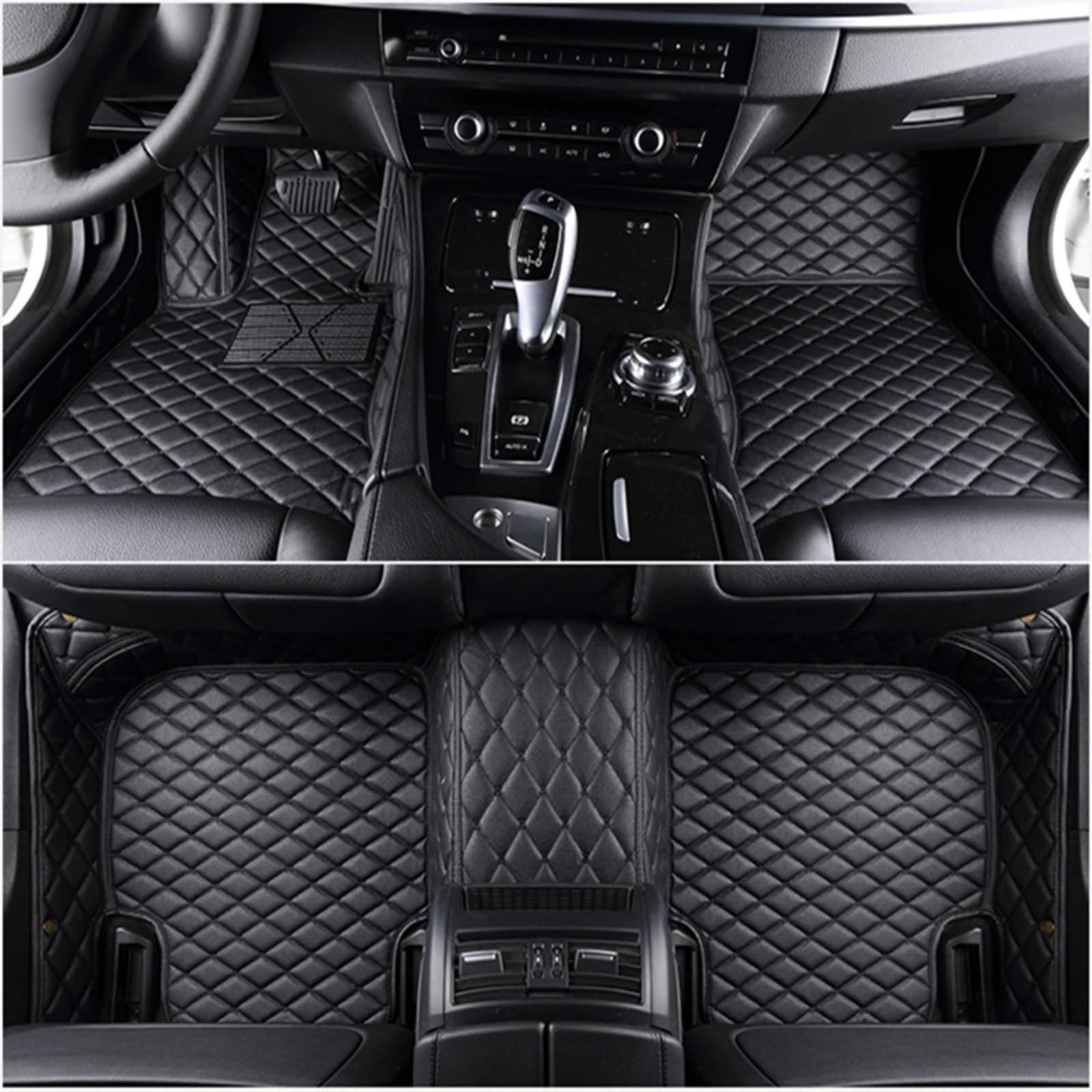 Fussmatten Auto Für X4 G02 2018-2022 Innendetails Zubehör Teppich Benutzerdefinierte 3D-Volldeckung Auto-Fußmatten Autoteppiche(Beige) von Tkxvcejv