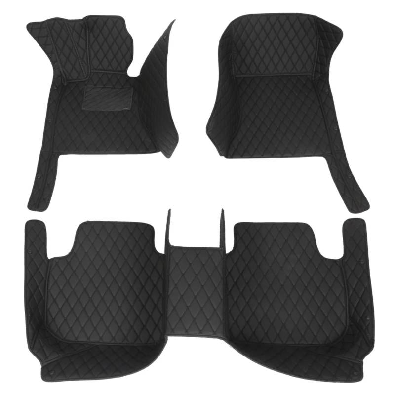 Fussmatten Auto Für X5 E70 2006 2007 2008 2009 2010 2011 2012 2013 Jahr Auto Innendetails Autozubehör Teppich Custom Car Fußmatten Autoteppiche(Full Black) von Tkxvcejv