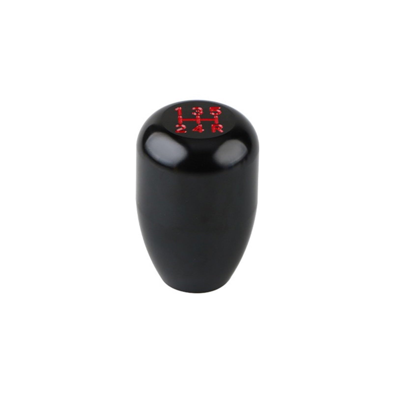 Schaltknauf 5 Geschwindigkeit Aluminium Auto Getriebe Shifter Knob Manuelle Übertragung Schaltknauf Schalthebel Automatische Auto Getriebekopf(Schwarz) von Tkxvcejv