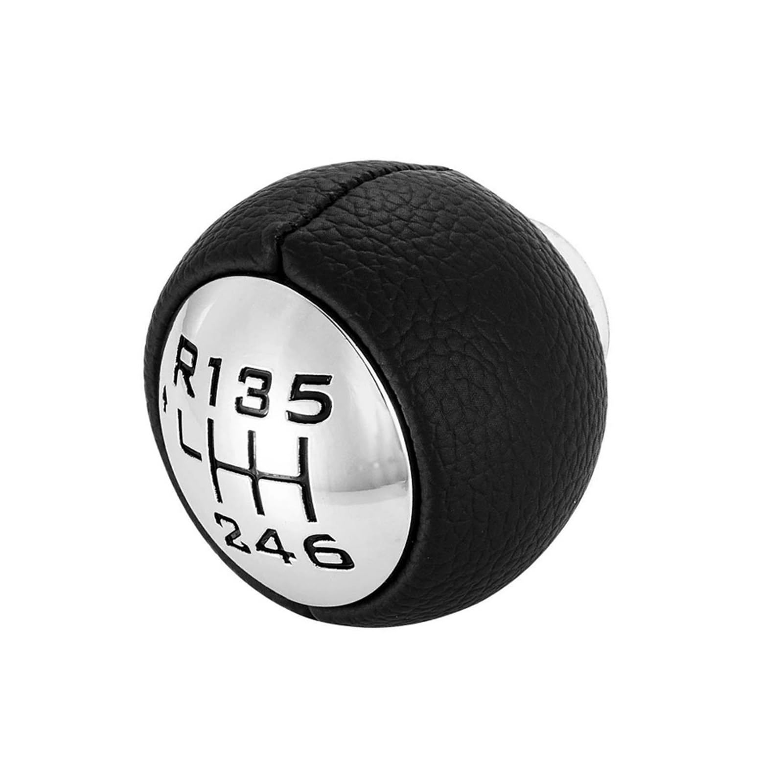 Schaltknauf Für Citroen C3/4 5/6 Geschwindigkeit Getriebe Stick Schaltknauf Kopf Hebel Adapter Manuelle Übertragung Ersatz Auto Getriebekopf(6 speed) von Tkxvcejv