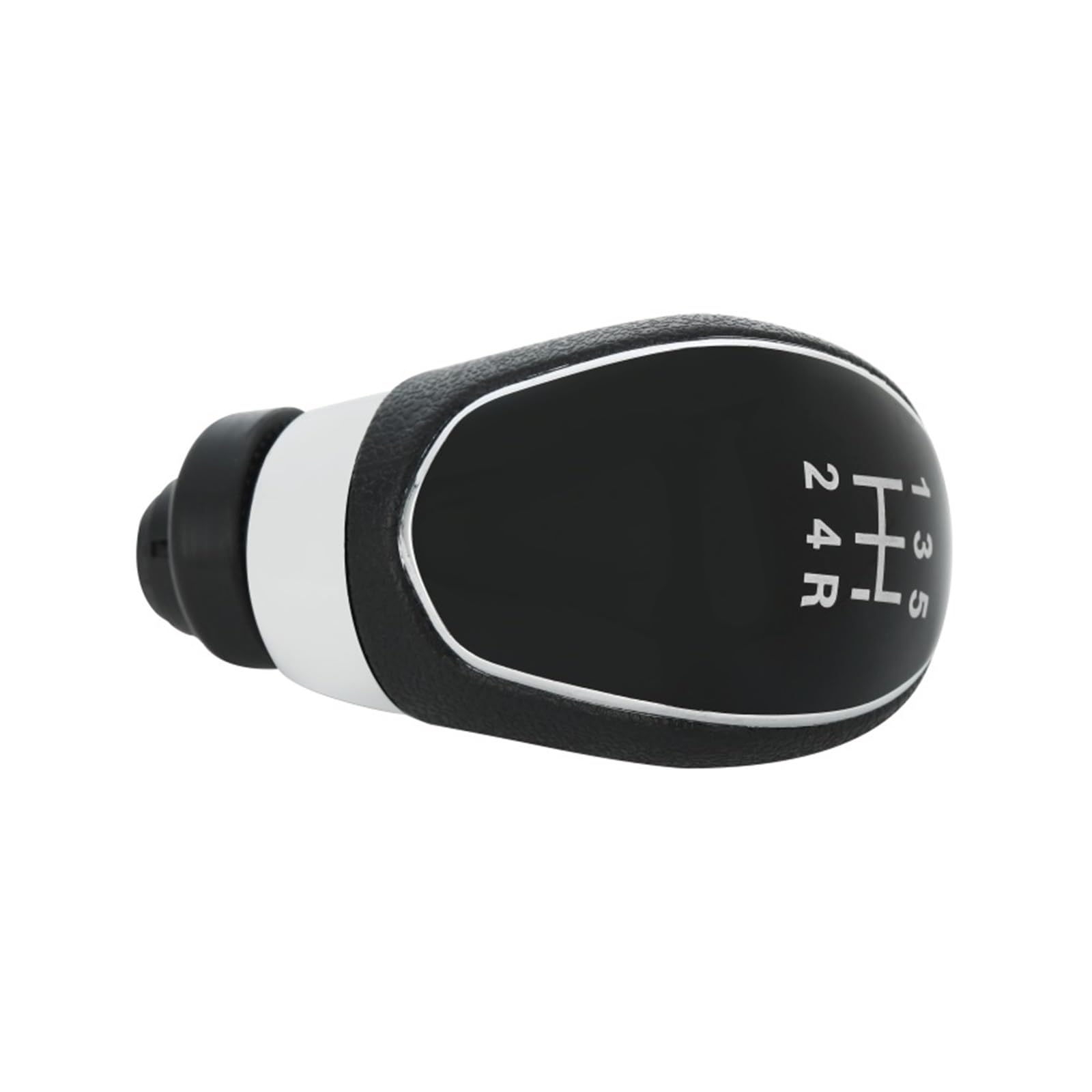 Schaltknauf Für Ford MK7 2008-2015 Für Focus MK2 FL 2008-2011 Für C-Max 5/6 Geschwindigkeit Auto Schaltknauf Stick Kopf Hebel Griff Auto Getriebekopf(Black 5 thread) von Tkxvcejv