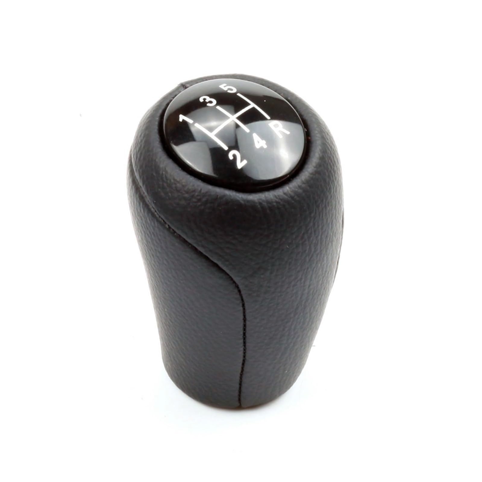 Schaltknauf Für Mazda 3 BK BL 5 CR CW 6 II GH CX-7 ER MX-5 NC III 23 MT Leder Schalthebel Headball 5/6-Gang Schaltknauf Auto Getriebekopf(5-Speed) von Tkxvcejv