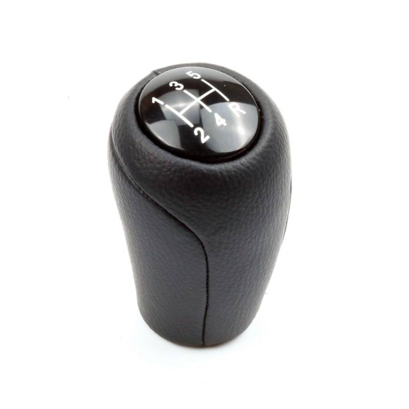 Schaltknauf Für Mazda 3 BK BL 5 CR CW 6 II GH CX-7 ER MX-5 NC III 23 MT Leder Schalthebel Headball 5/6-Gang Schaltknauf Auto Getriebekopf(5-Speed) von Tkxvcejv