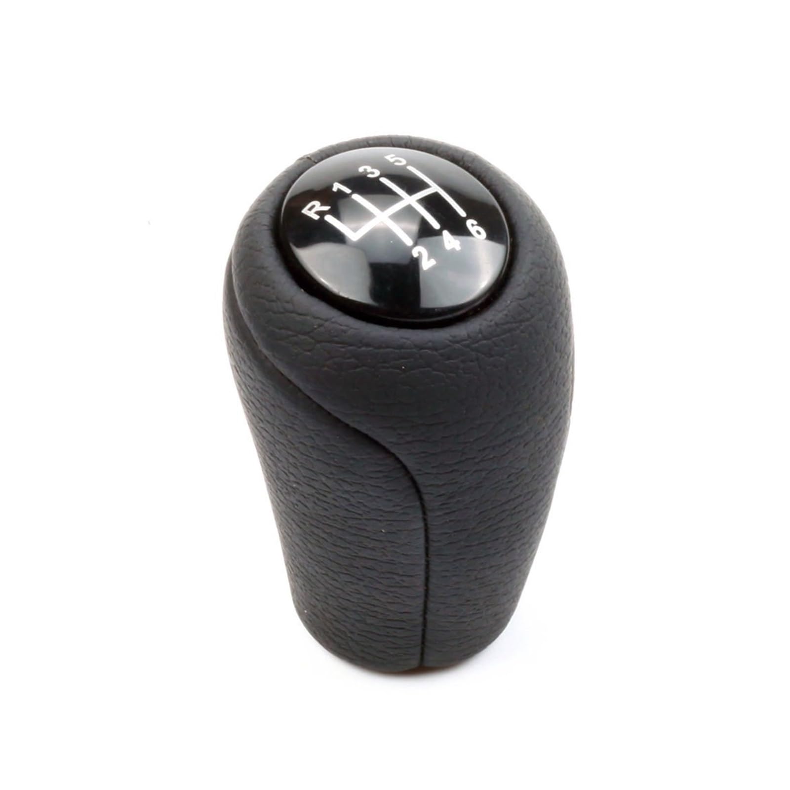 Schaltknauf Für Mazda 3 BK BL 5 CR CW 6 II GH CX-7 ER MX-5 NC III 23 MT Leder Schalthebel Headball 5/6-Gang Schaltknauf Auto Getriebekopf(6-Speed) von Tkxvcejv