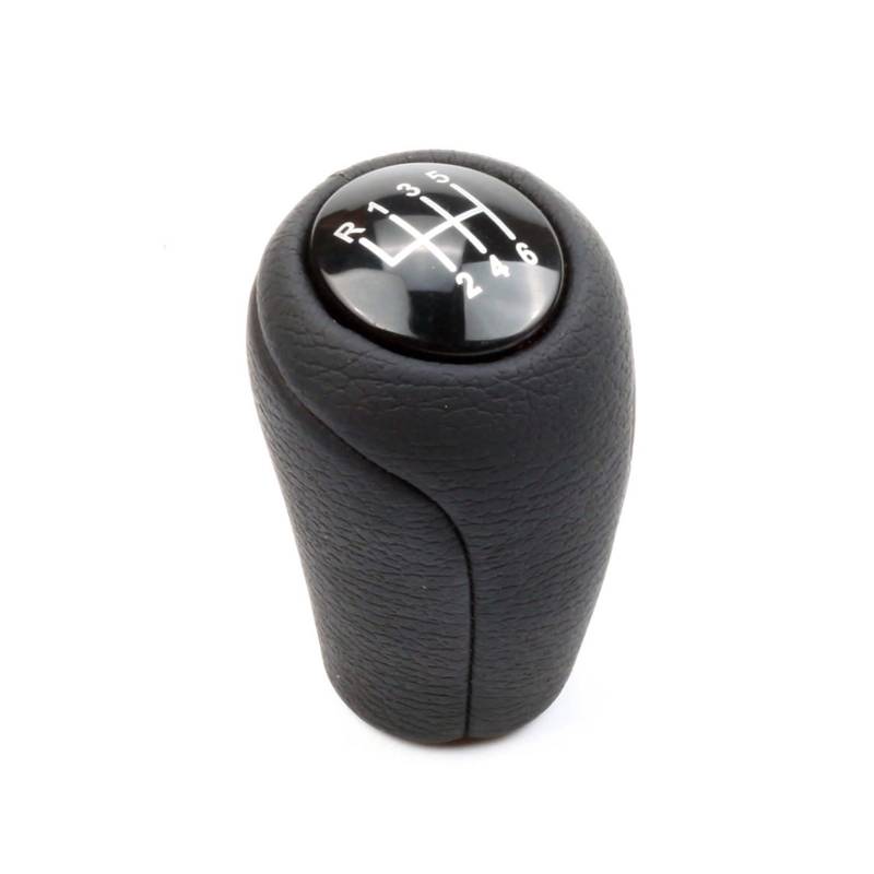 Schaltknauf Für Mazda 3 BK BL 5 CR CW 6 II GH CX-7 ER MX-5 NC III 23 MT Leder Schalthebel Headball 5/6-Gang Schaltknauf Auto Getriebekopf(6-Speed) von Tkxvcejv