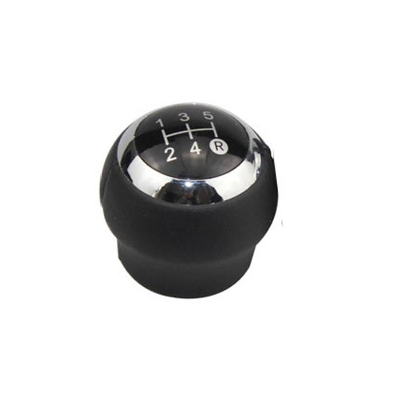 Schaltknauf Für Toyota Für Corolla Für RAV4 Für Avensis Für Yaris Für Verso 5/6 Geschwindigkeit Auto Schaltknauf Shifter Stick Handball Auto Getriebekopf(Black 5 Speed) von Tkxvcejv