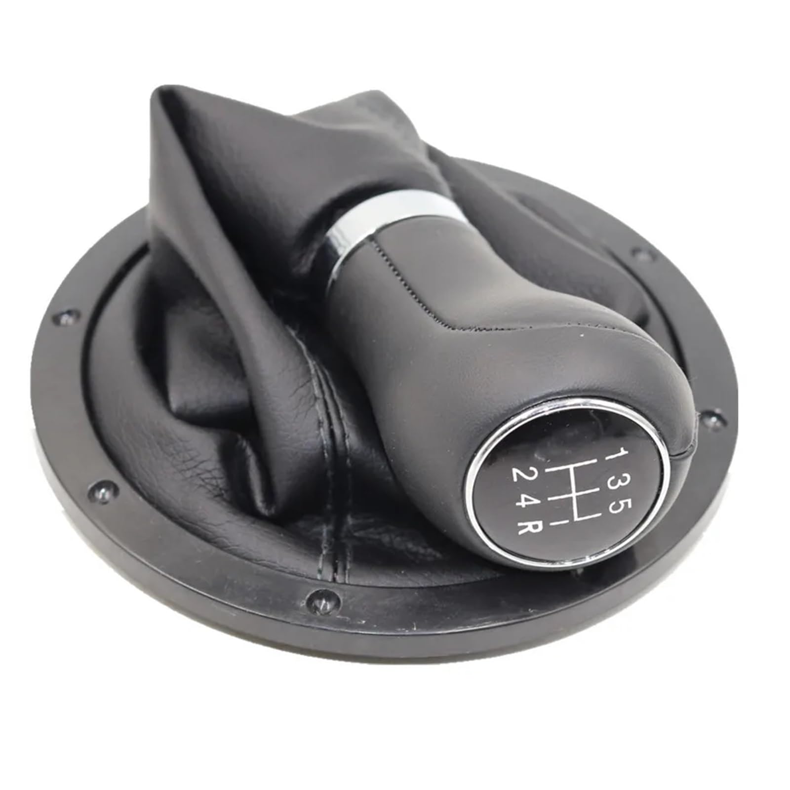 Schaltknauf Für VW Für Gol Für Pointer Für Saveiro Für Parati 2004-2010 5-Gang-Schaltknauf Hebel Schalthebelmanschette Auto Getriebekopf(12345R type 10) von Tkxvcejv