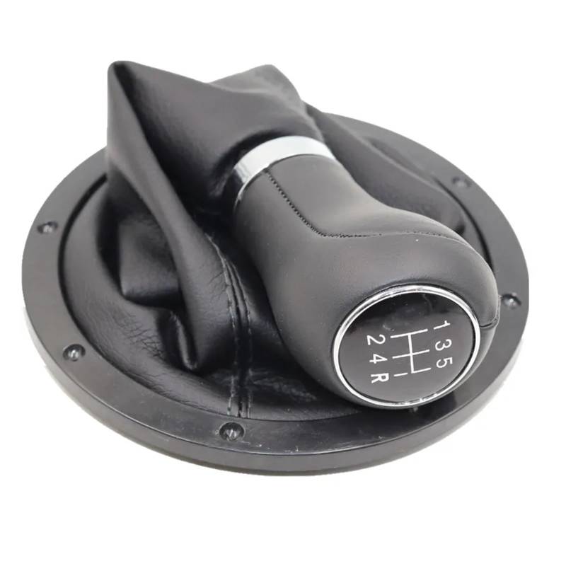 Schaltknauf Für VW Für Gol Für Pointer Für Saveiro Für Parati 2004-2010 5-Gang-Schaltknauf Hebel Schalthebelmanschette Auto Getriebekopf(12345R type 10) von Tkxvcejv