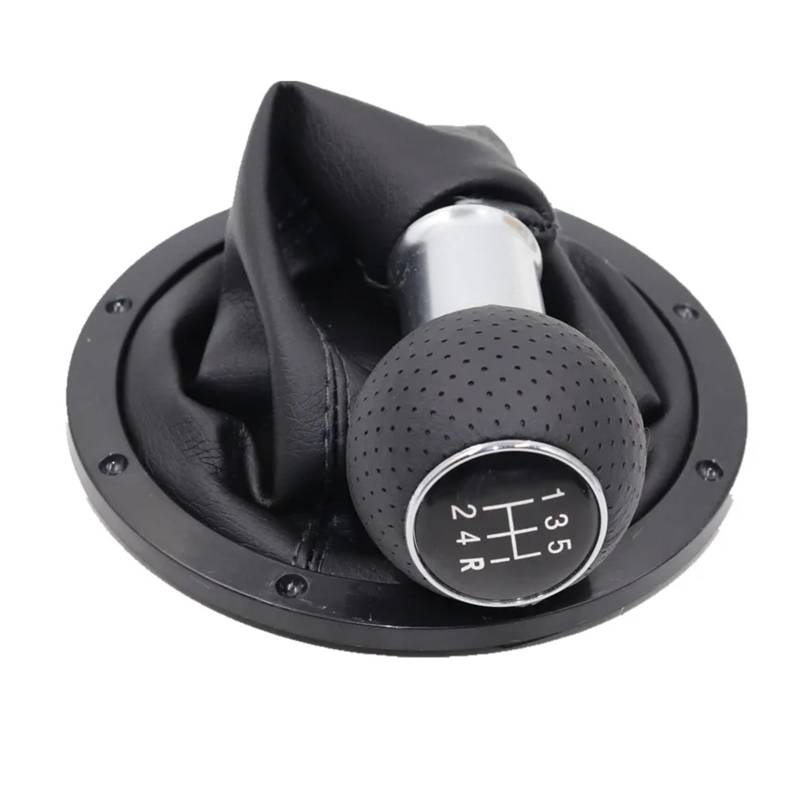 Schaltknauf Für VW Für Gol Für Pointer Für Saveiro Für Parati 2004-2010 5-Gang-Schaltknauf Hebel Schalthebelmanschette Auto Getriebekopf(12345R type 11) von Tkxvcejv