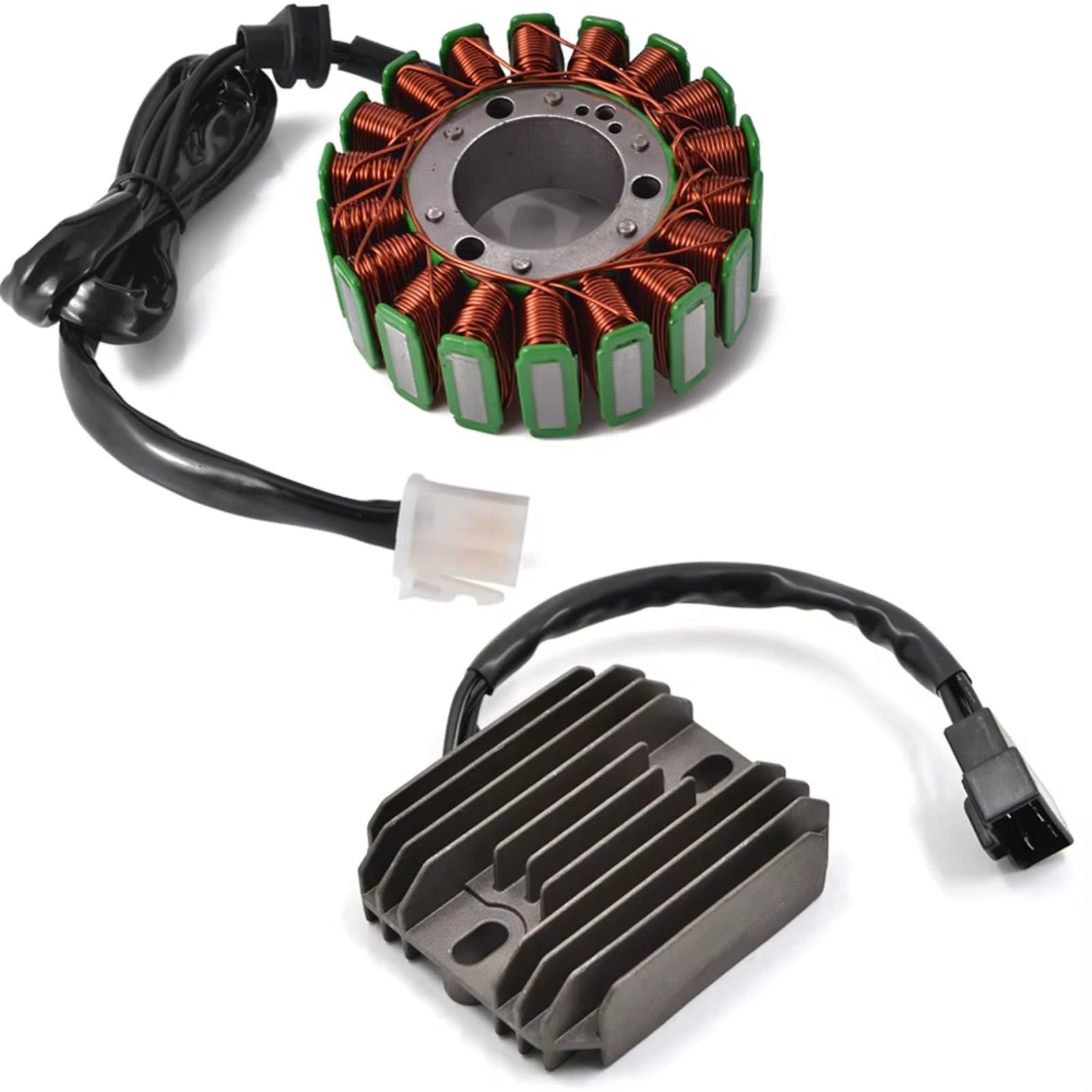 Tkxvcejv Stator Zündspule Für Suzuki Für GSXR600 Für GSXR750 Für GSXR Für GSX-R 600 750 1996 1997 1998 1999 2000 Stator Spule Regler Rectifier Dichtung Zündung Lichtmaschine(B) von Tkxvcejv