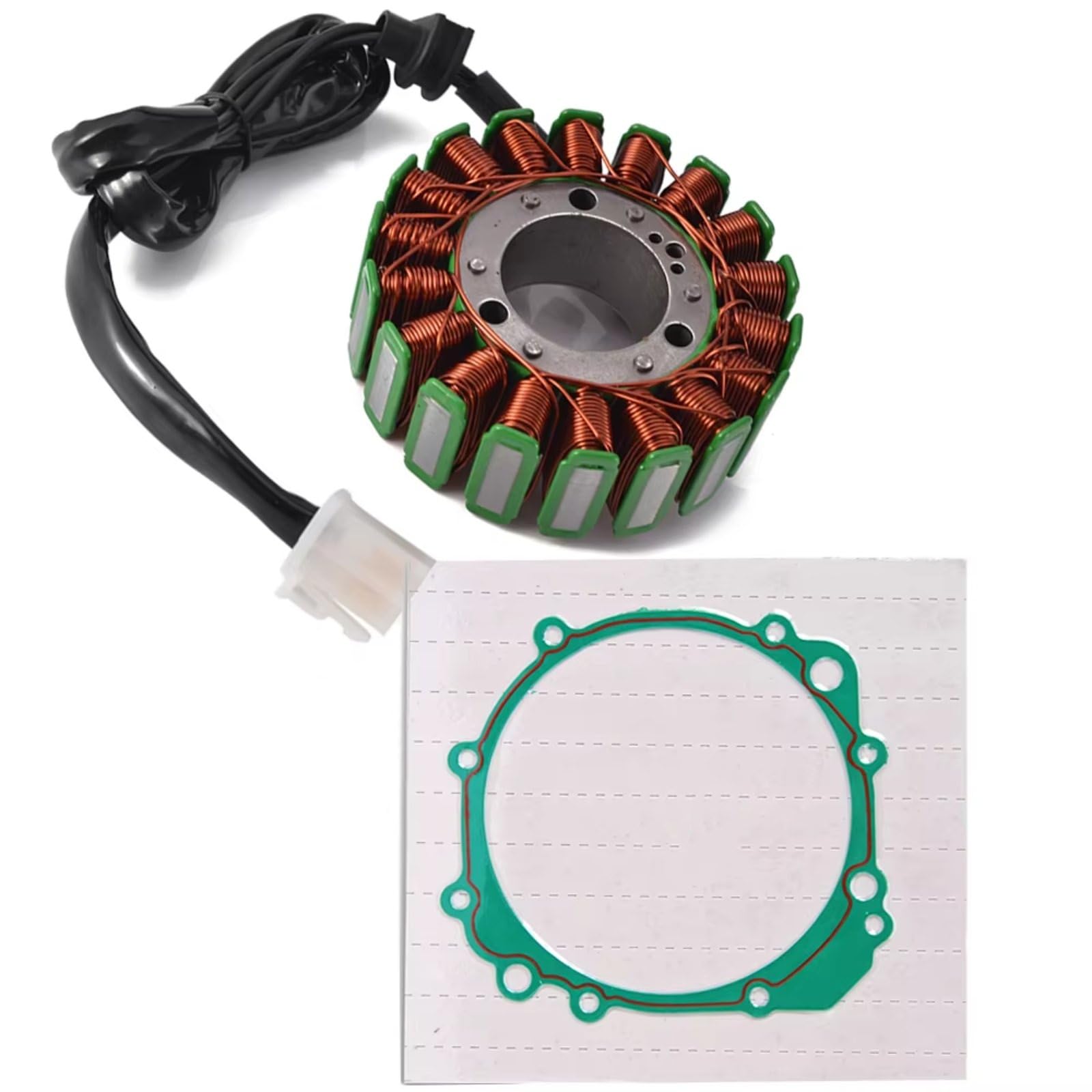 Tkxvcejv Stator Zündspule Für Suzuki Für GSXR600 Für GSXR750 Für GSXR Für GSX-R 600 750 1996 1997 1998 1999 2000 Stator Spule Regler Rectifier Dichtung Zündung Lichtmaschine(C) von Tkxvcejv